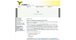 Desktop Screenshot of hubrisltd.com